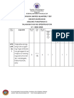 Ap3 - Division - Araling Panlipunan - Unified - Quarterlytest-Grade-3-With-Answer-Key