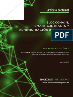 Blockchain Smart Contracts y Administracion de Justicia - Yolanda Rios