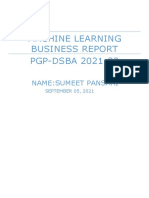Business Report ML