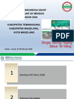 DISTRIBUSI KIS TAHUN 2020 - CABANG MAGELANG Per Feb 2020