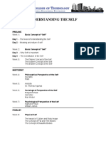 UNDERSTANDING THE SELF Topic Outline