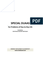 Special Duas for Problems of Day-To-Day Life