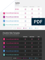 FF0405 01 Checklist Powerpoint Slide Template