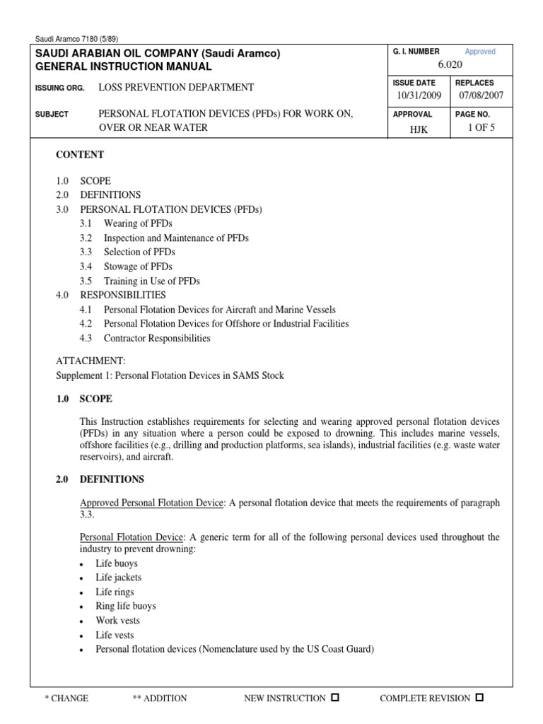 PFD Requirements for Safety Compliance | PDF | Transport | Manufactured ...