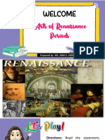 The Characteristics of Renaissance Arts