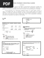 Performance Indicators Formula | PDF
