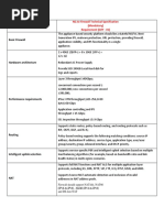 Mandatory Equipment Specification