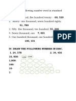 Math 1st Quiz