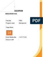 Modul Pertemuan 14 - Anggaran Kas