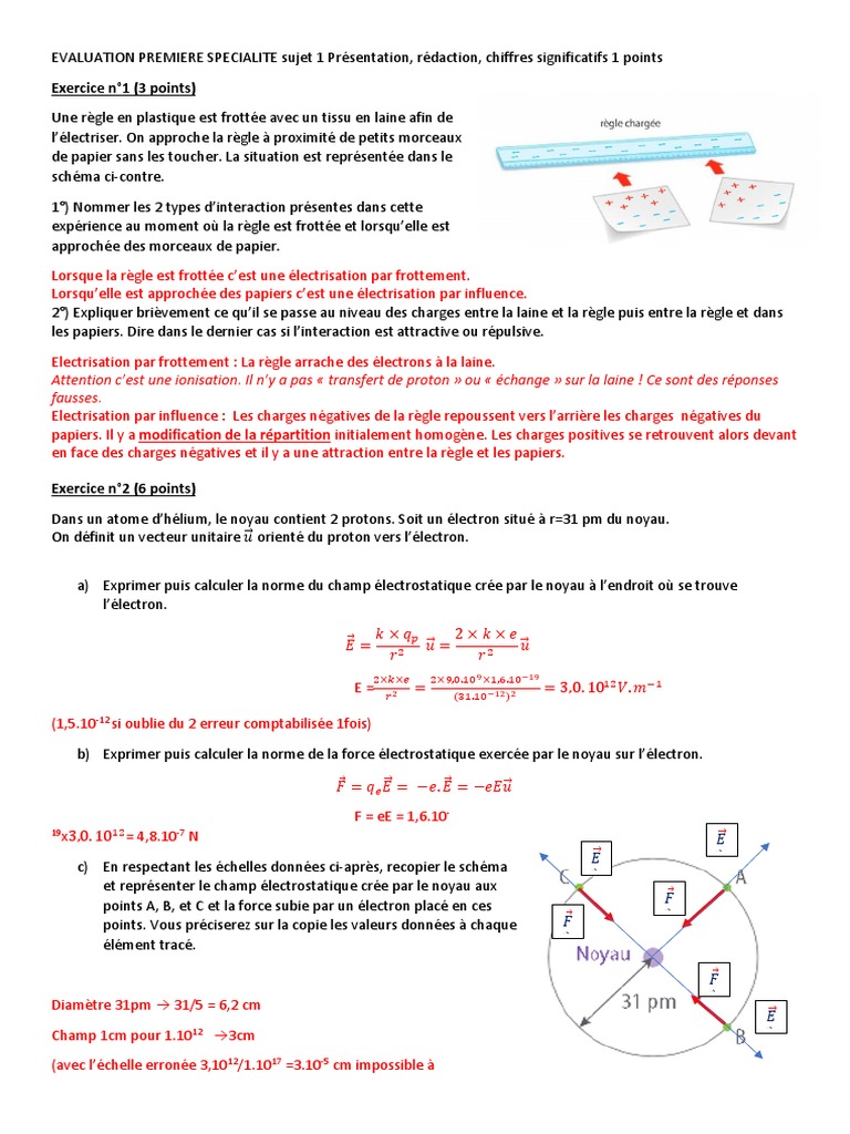 Schéma et caractéristiques de l'atome d'hélium | PDF | Obliger | Masse