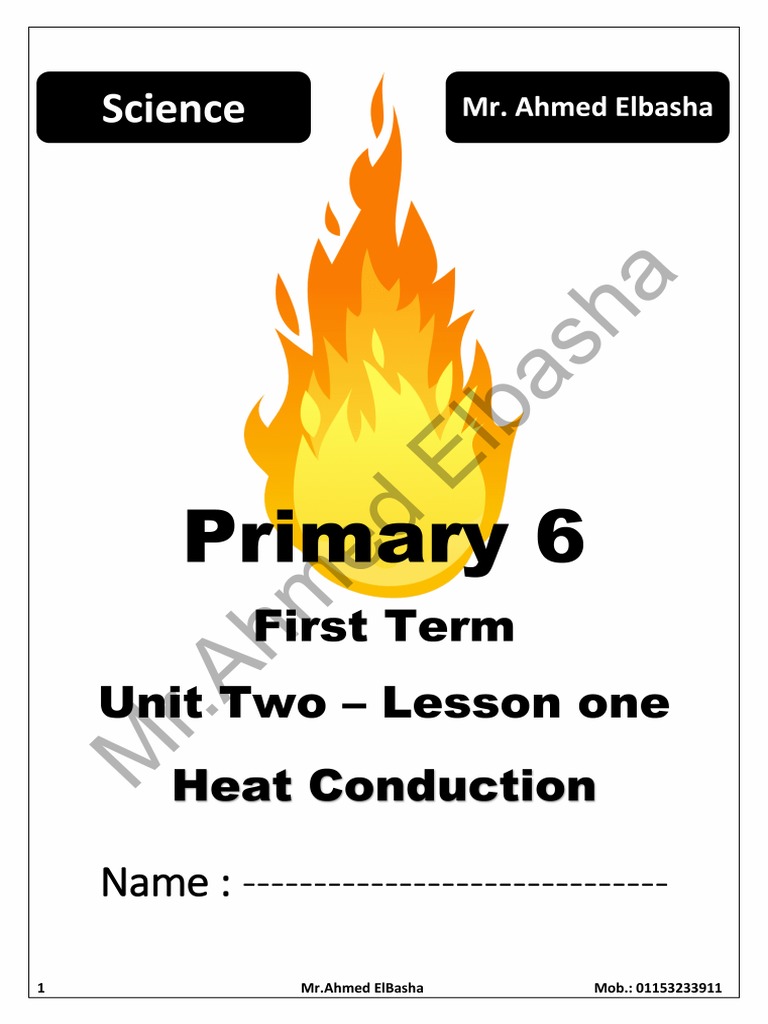 Grade 6 - Unit Two - Lesson One - First Term 2020 | PDF