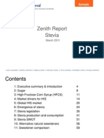 Stevia Report Sample