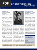 Hoover Institution Newsletter - Winter 2005