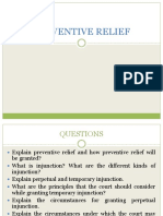 SRA 5 Preventive Relief