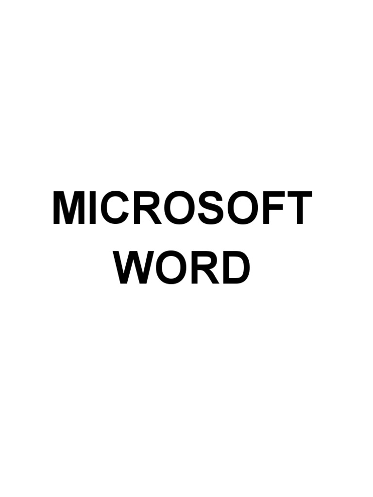 Mic Word Dan Corel PDF