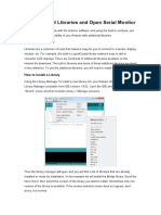 Lesson 2 Add Libraries and Open Serial Monitor