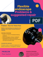 Causes of Flexible Endoscope Damage and Suggested Repair