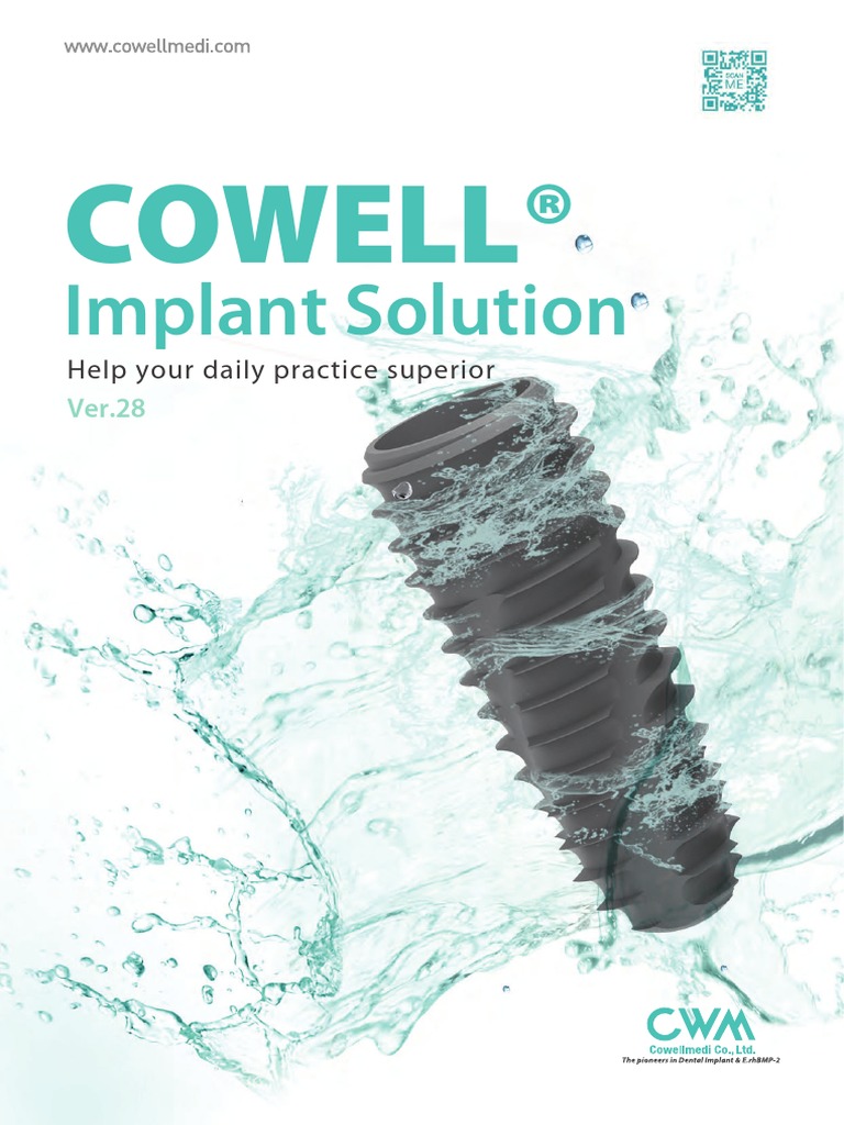 COWELL® Implant Solution v.28 LR PDF Dental Implant Health Sciences