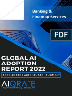 AIQRATE Global AI Adoption Report 2022 - BFS Industry