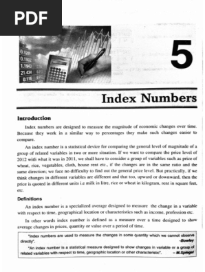 Index Number | PDF