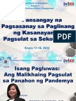 Isang Pagluwas Ang Malikhaing Pagsulat Sa Panahon NG Pandemya