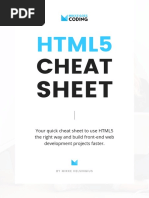 HTML5 Cheat Sheet - MikkeGoes