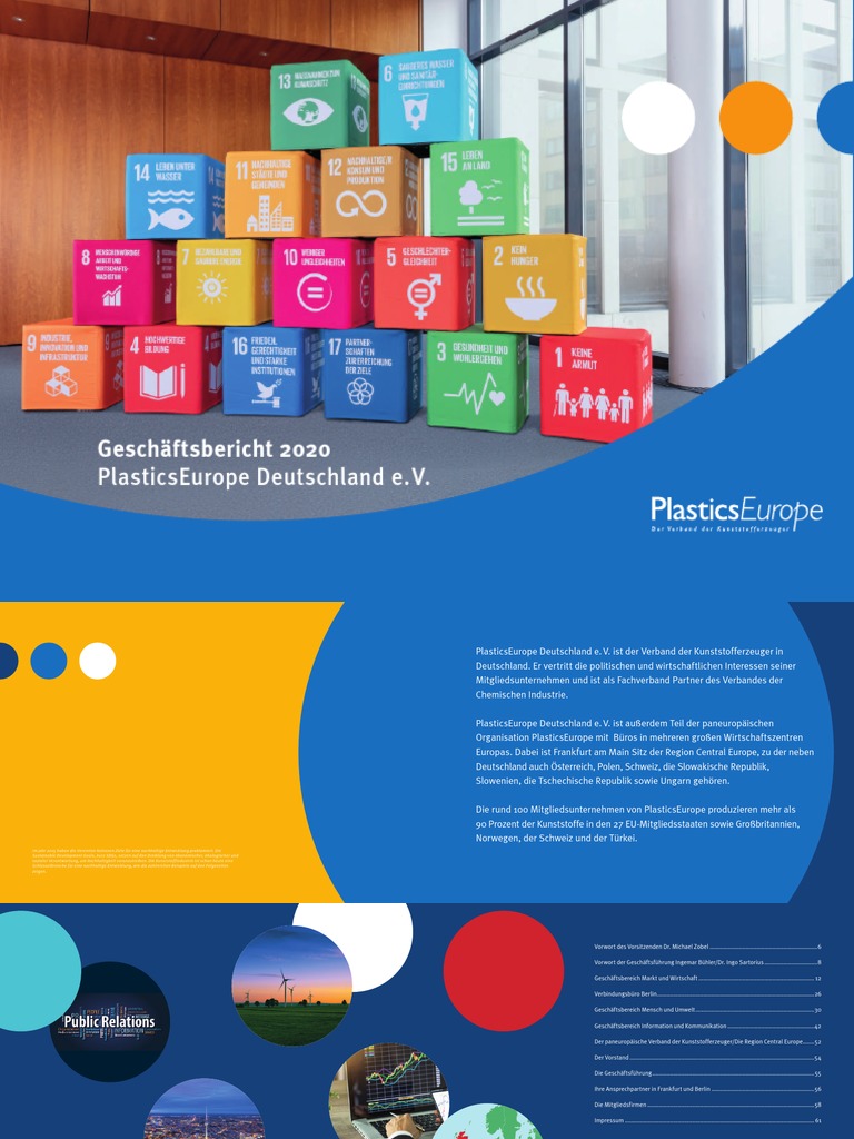 Geschäftsbericht 2020 Plasticseurope Deutschland E. V PDF
