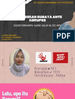 Pendidikan Budaya Anti Korupsi: By: Rezkia Chairunnida (PO71241220276)