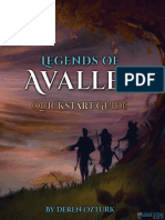 Legends of Avallen - Quickstart Guide