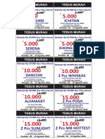 Stopper PWP Periode 01 - 15 Agustus 2022