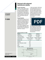 Activated Alumina F2000 Data Sheet