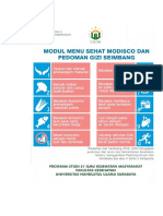 Modul Menu Sehat Modisco Dan Pedoman Giz