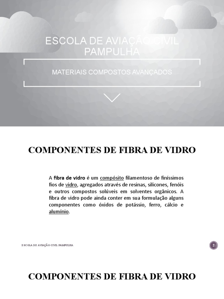 Materiais Compostos Avançados | PDF | Material composto | Refração
