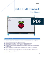 7inch HDMI Display-C User Manual