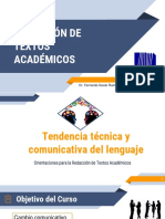 Redacción de Textos Académicos