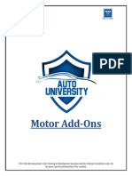 Motor Add-On Coverage