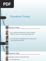 Hypothesis Testing