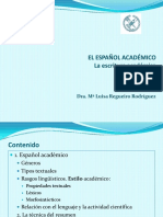 R.1. Español Académico Escrito