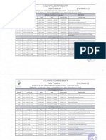 Datesheet - Semester End Examination of First Semester, January 2023 Version 2.0