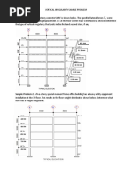 Earthquake Engineering Sample Problem