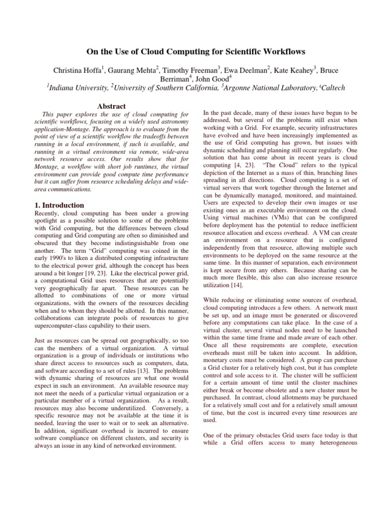 Cloud Computing 1 | PDF | Grid Computing | Cloud Computing
