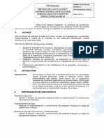 Sw-Pe-Pt-001-2020 Prevención Mitigación y Control Contra Contagio Por Covid 19 en Operaciones Mineras v1