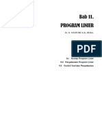 11 Program Linier