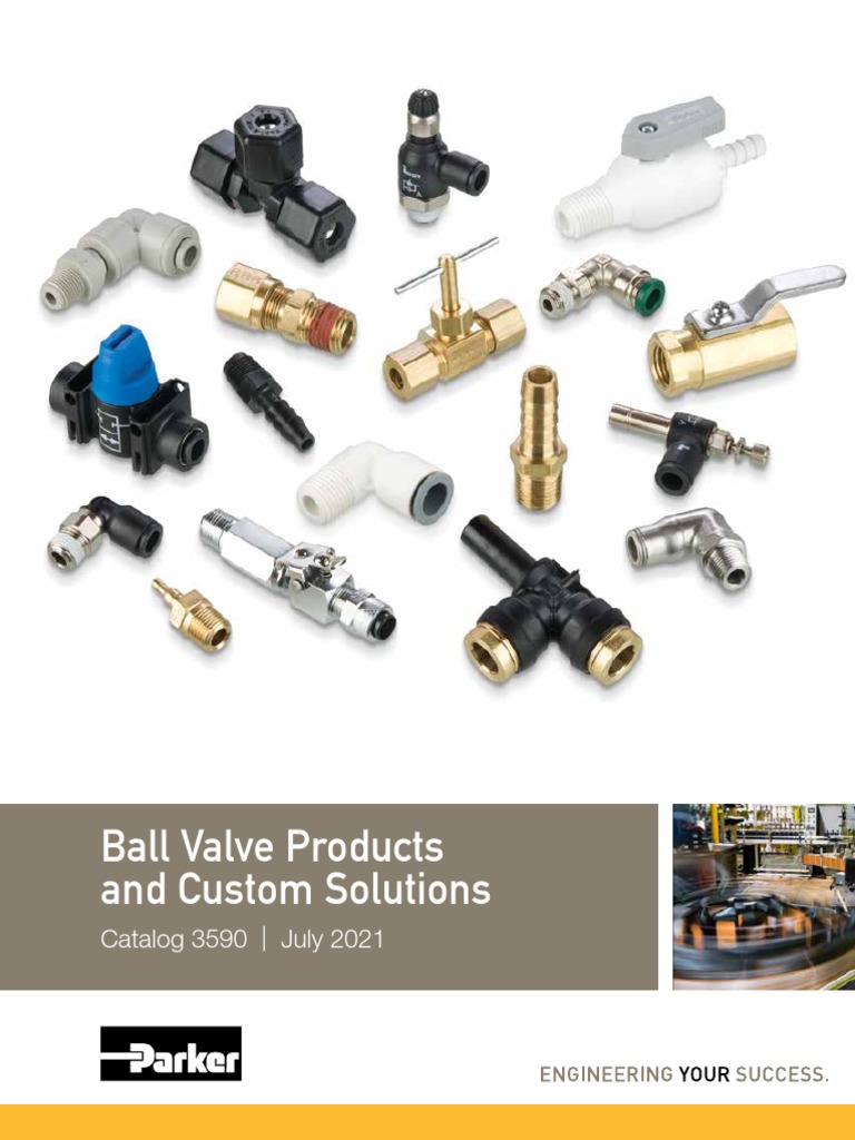 3590 Ball Valve Catalog PDF Valve Filtration