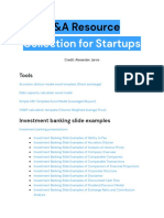 M&A Resource Collection For Startups
