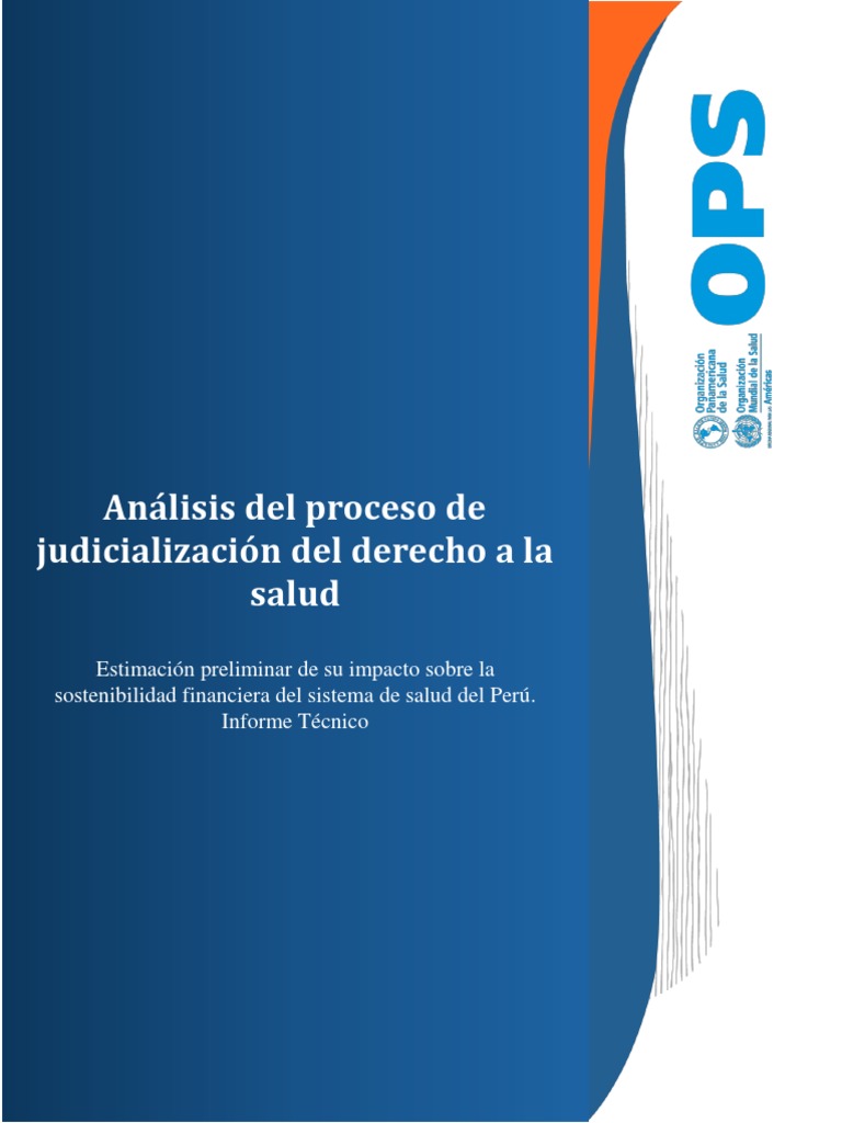 JudicializacionDerecho Salud | PDF | Justicia | Crimen y violencia