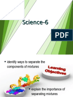 Separation of Substances