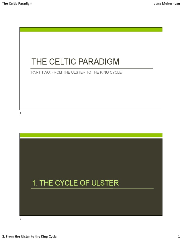 Ulster Cycle: Cú Chulainn's Legacy | PDF | Early Irish Literature ...