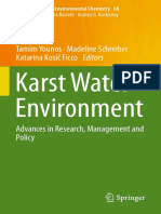 Karst Water Environment by Tamim Younos, Madeline Schreiber, Katarina Kosič Ficco