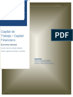 INFORME CAPITAL DE TRABAJO, CAPITAL FIN